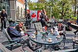 Welkomstparty op de Klinze
