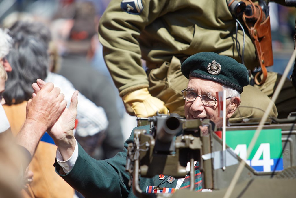 Oorlogsveteraan Jim Parks komt naar Franeker