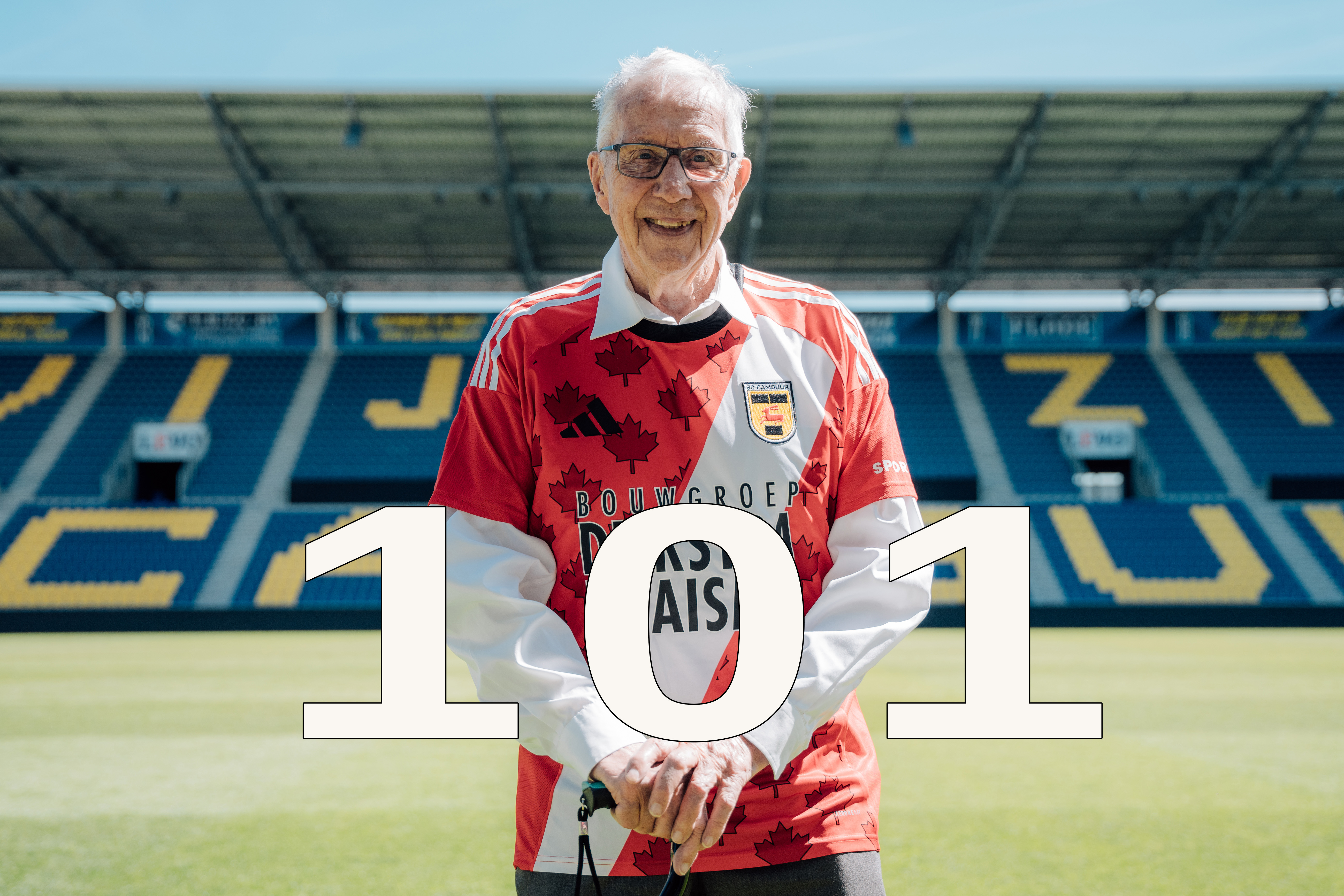Jim Parks wordt 101 jaar oud!
